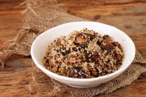 Recipe: Mushroom, Chicken and Quinoa Skillet