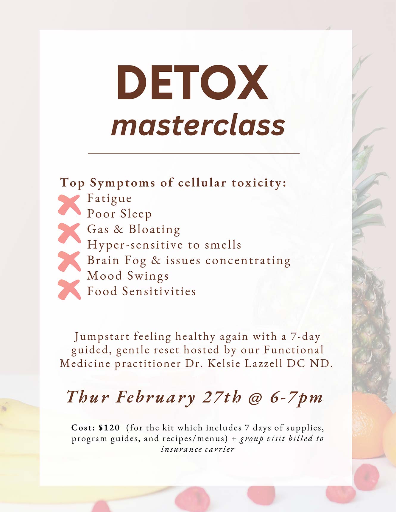 Detox Masterclass